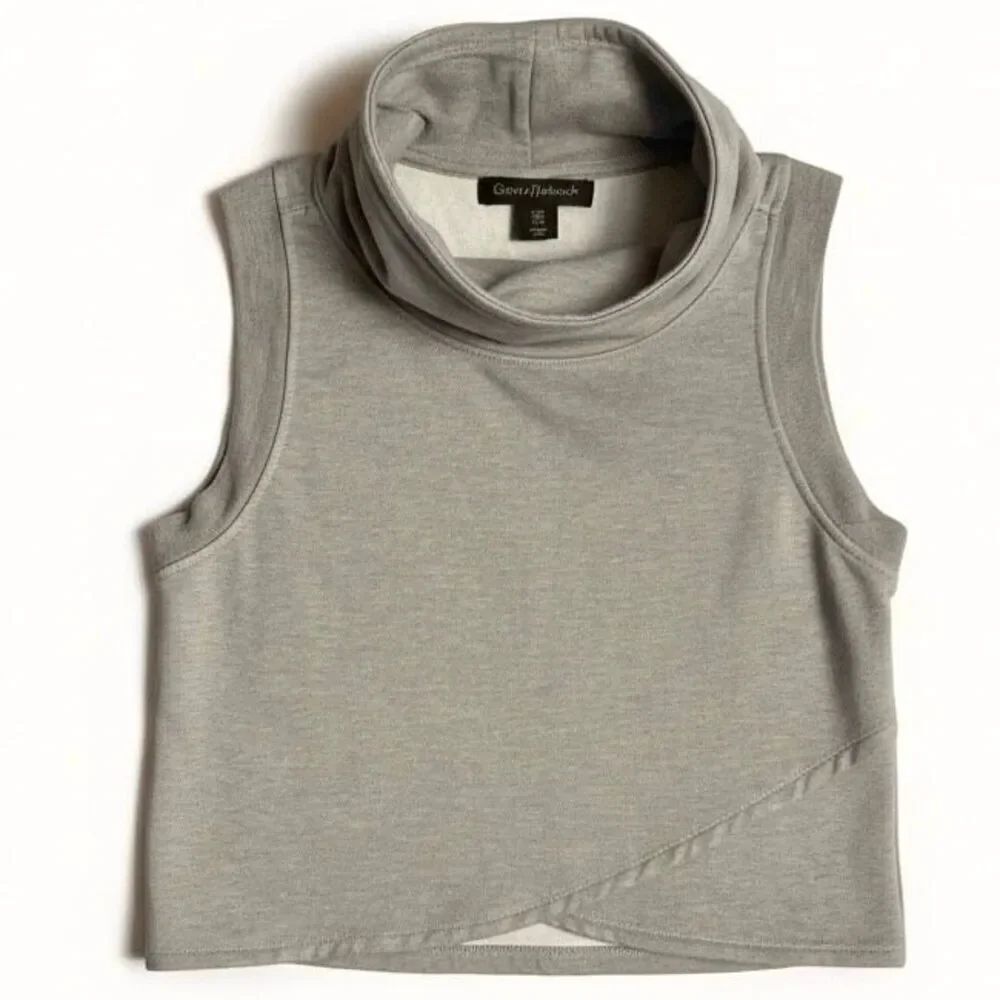 House of Harlow 1960 Daily Practice Anthropologie Taupe Cowl Neck Sweatshirt